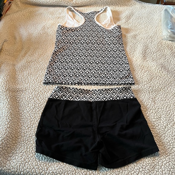 Joe Fresh Black and White Athletic Shorts - Picture 2 of 9